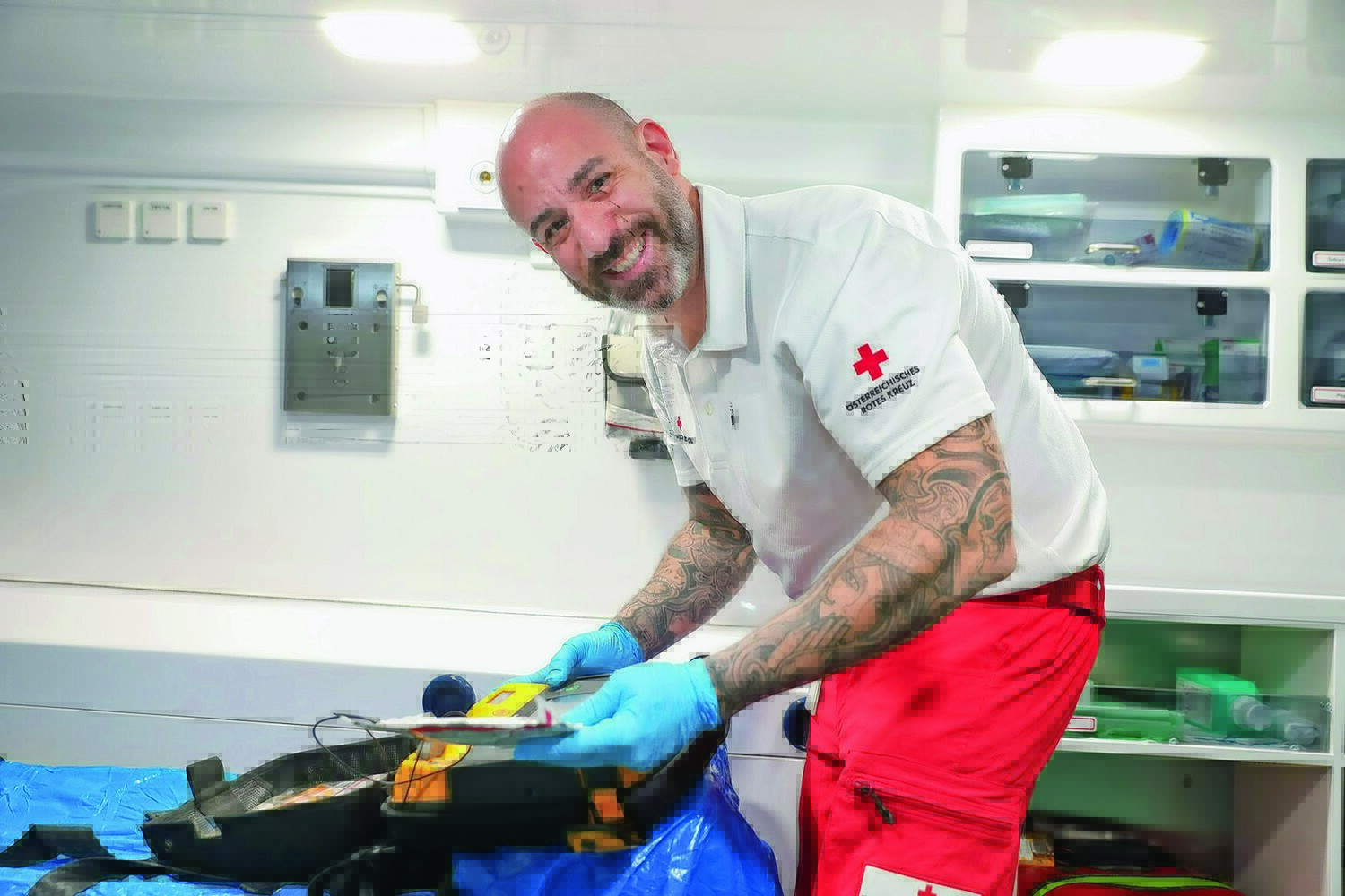 Adam Gortvai ist Gastronom und Rettungssanitäter. © Roland Graf