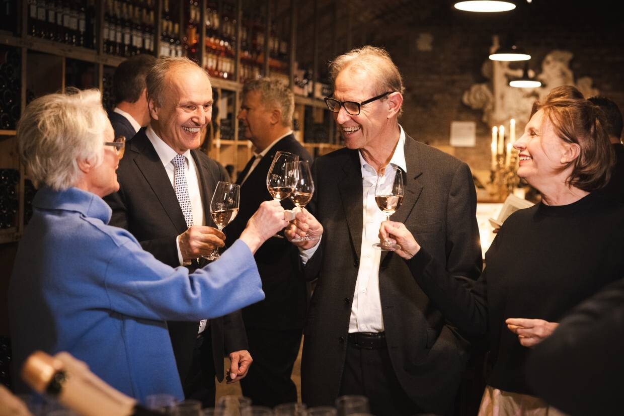 Martina Walli & Peter Friese (Schwarzes Kameel), Willi und Edwige Bründlmayer (Weingut Bründlmayer) © Anna Stöcher