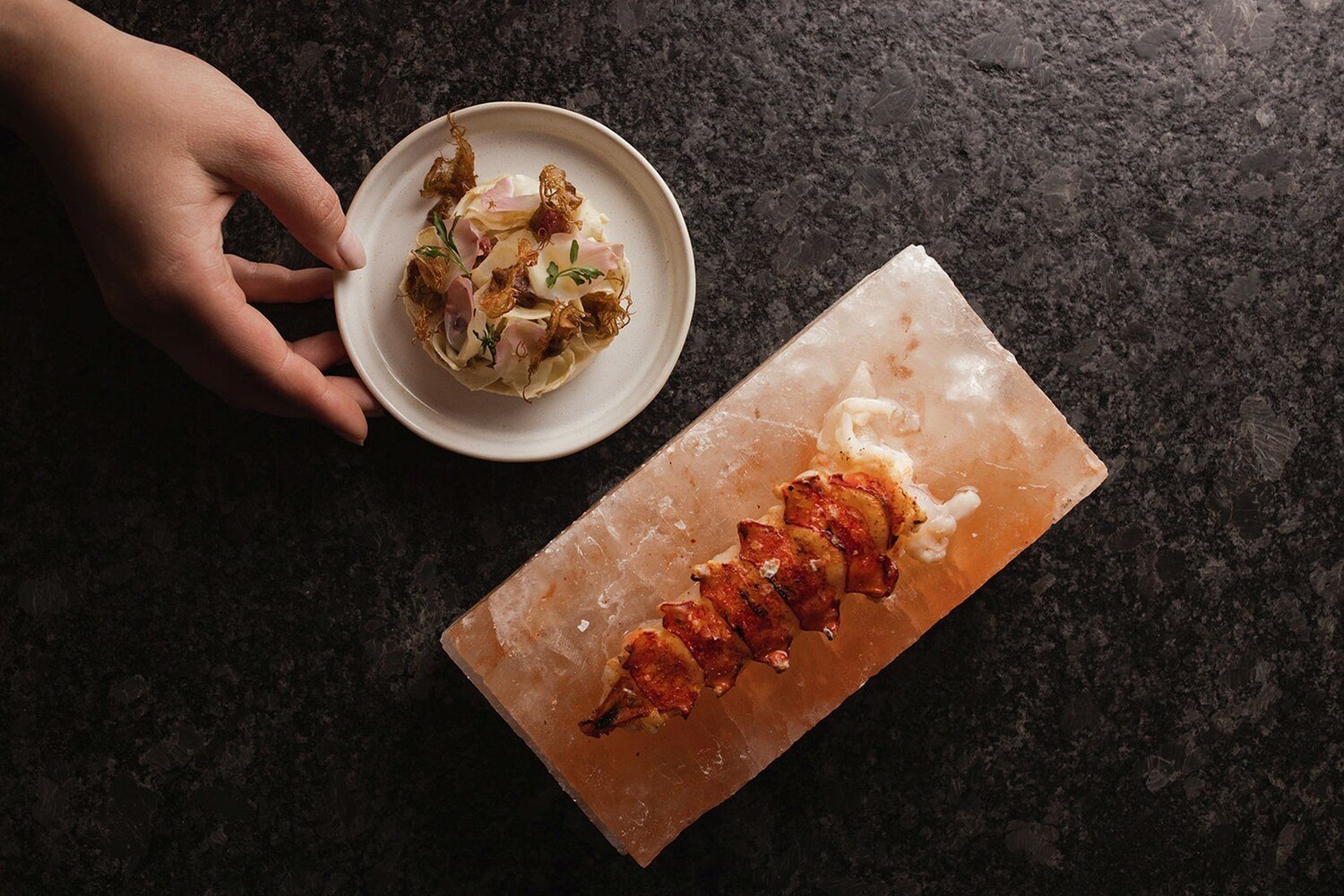 Kaisergranat-Artischockensalat