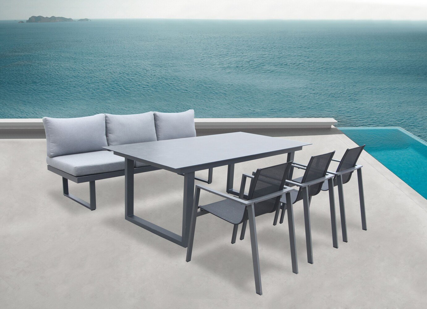 Klare Linien, dezente Farbgebung und robuste Beschaffenheit. Das ist es, was die Gastronomie will und bekommt. © Acamp