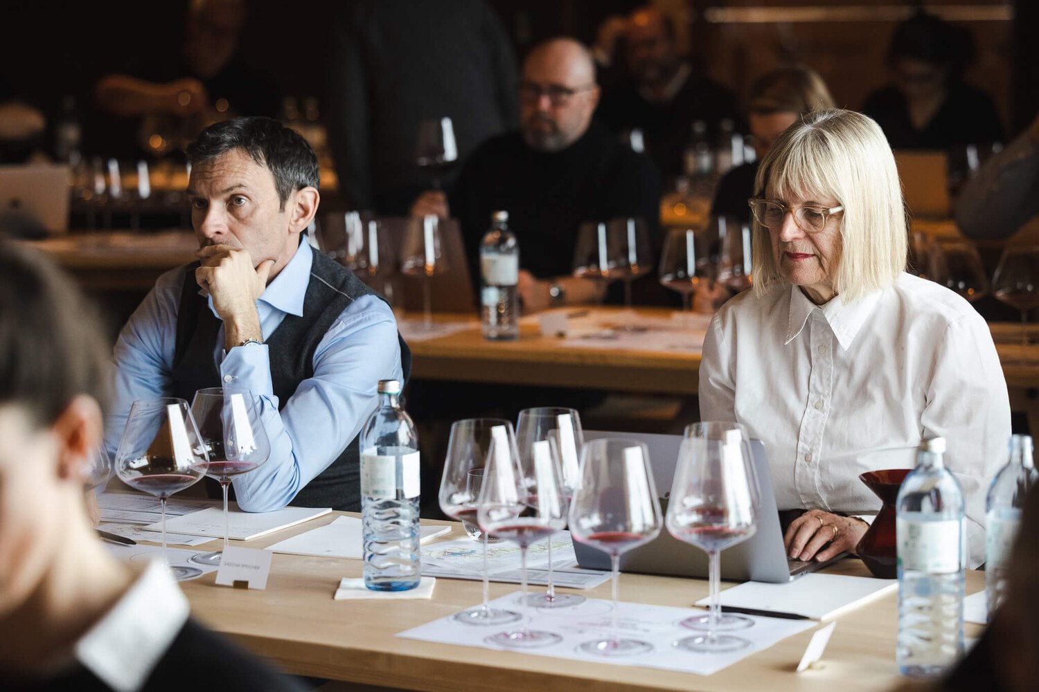 Sascha Speicher und Jancis Robinson © Anna Stöcher