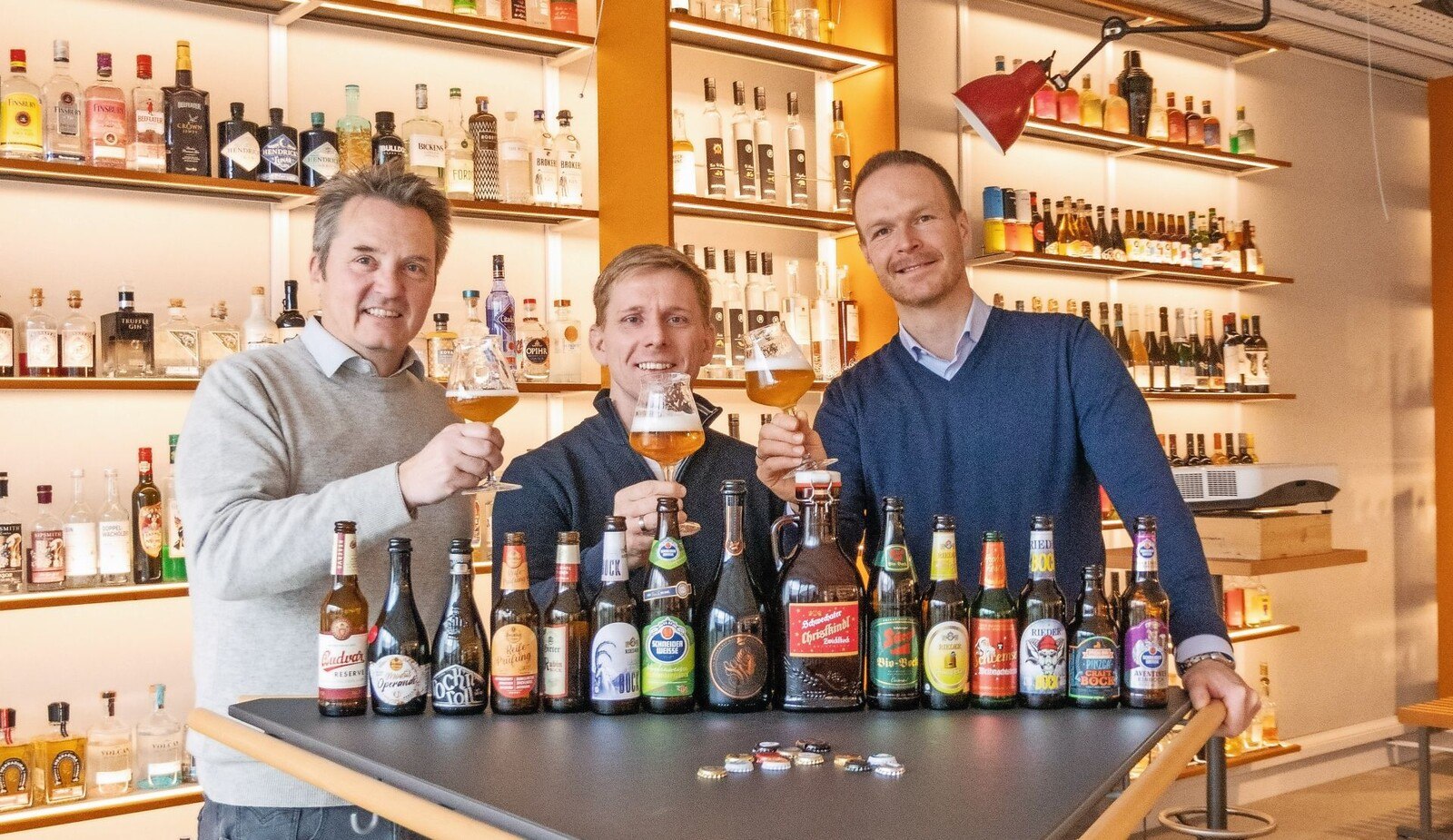 ÖGZ-Jury Alexander Grübling, Michael Kolarik und Harry Mittermaier (Casinos-­Austria-Gastro-Operationsmanager). © Wolfgang Schmid