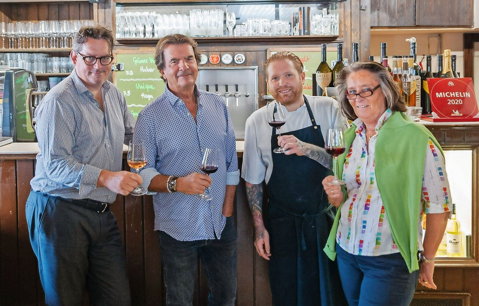 Das ÖGZ Verkosterquartett:  Roland Graf, Franz Seidl, Alexander Michlfeit und Sylvie Hütter (v.l.n.r.) © Wolfgang Schmid