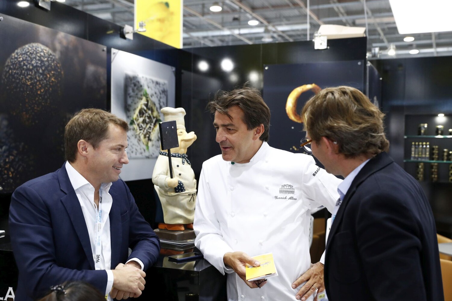 Yannick Alléno, einer der größten lebenden Köche Frankreichs, war auf der letzten SIAL zu Gast. © SIAL Paris